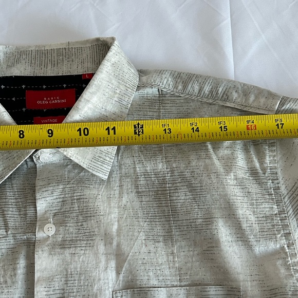 Vintage Basic Oleg Cassini For Men’s  Size Large - Picture 5 of 10